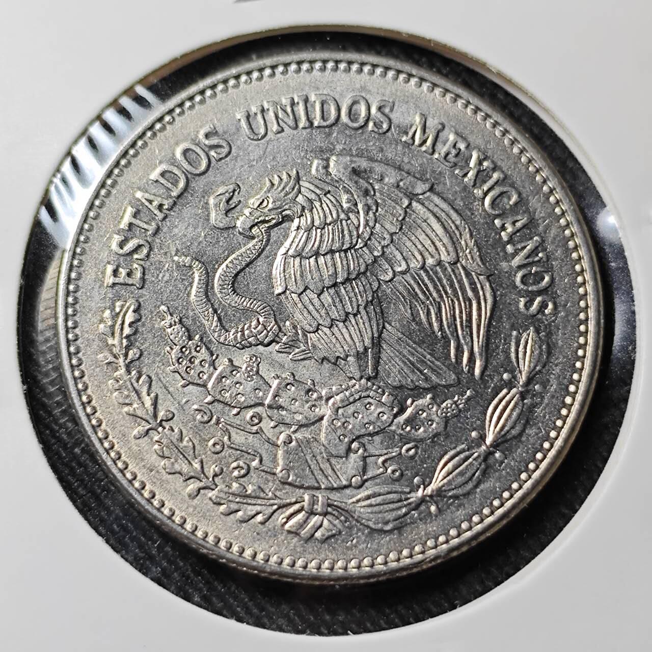 KK钱币收藏小铺   套币 批量/好品散币专场 2月预留时间 周末发货  1982墨西哥50比索 好品