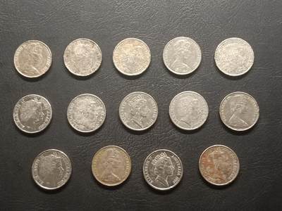 荟藏特别场次第五期——“社长的钢镚堆” 澳大利亚10分批量14枚