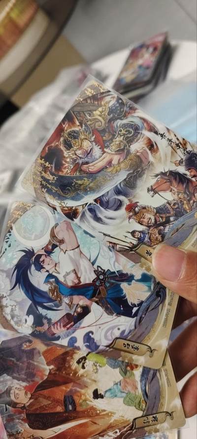 秋原瞳的小店第三十七期（春，荷尔蒙的气息扑鼻而来的季节） 卡游三国流芳传韵一组3张