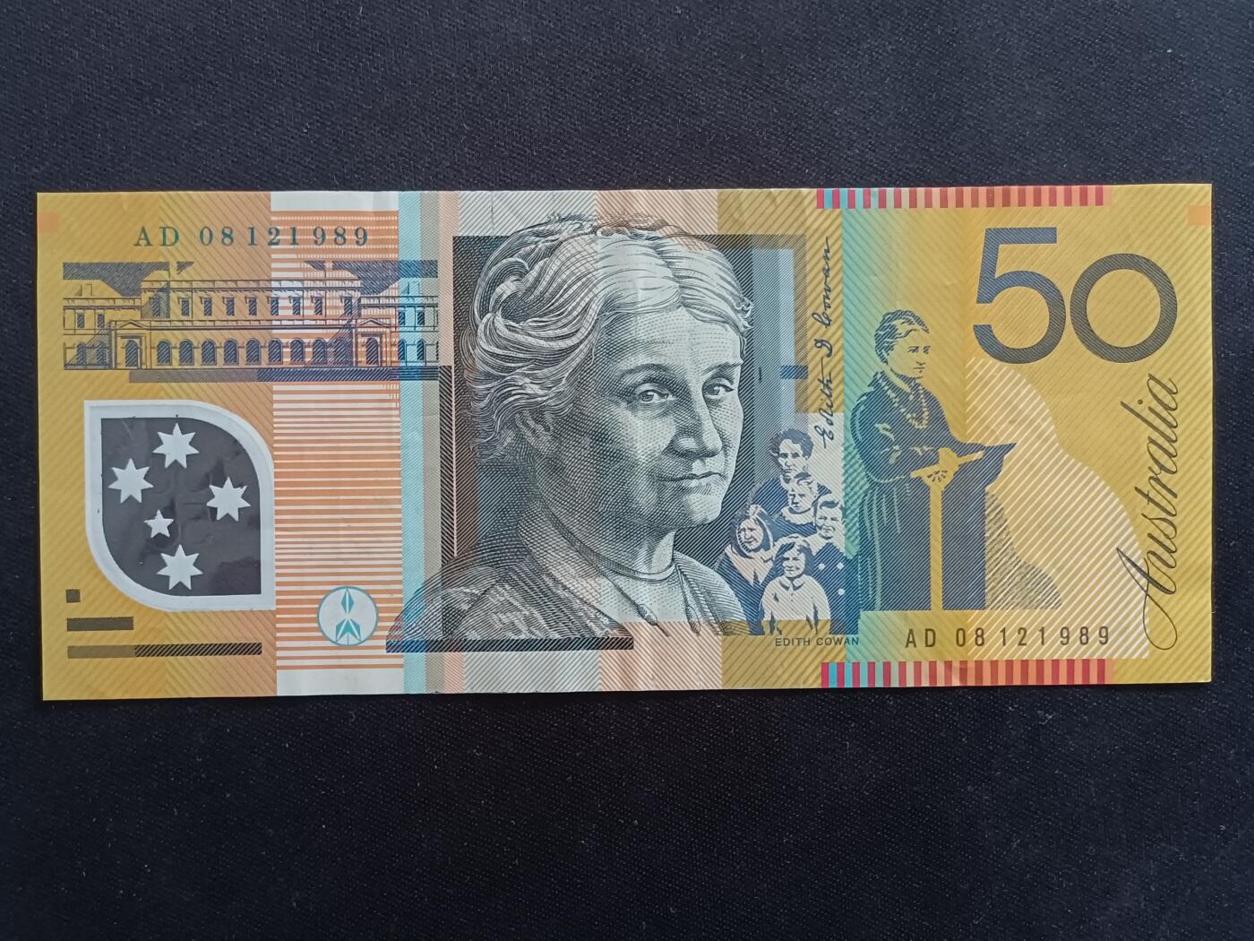 【游宝拍卖】丙午马年第7期 澳大利亚-50元【流通好品VF】