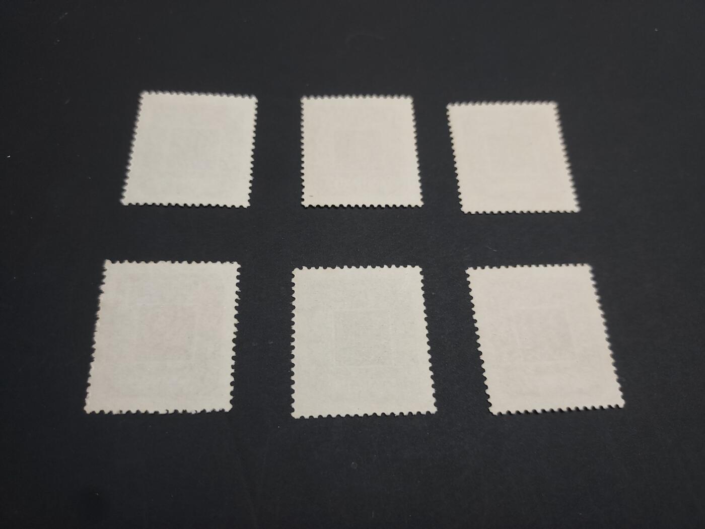 博彦收藏   3月11日 8点邮票专场 全场包邮 澳门 彩虹欠资新全 无胶 上品