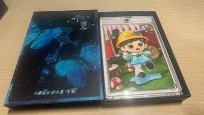 满赠PR！！龙虎卡牌-七七场（满200元包邮，无佣金，每周六结拍，欢迎送拍） - 【亲签】手绘卡 桃觅工作室 娃娃 (背部画师亲签)