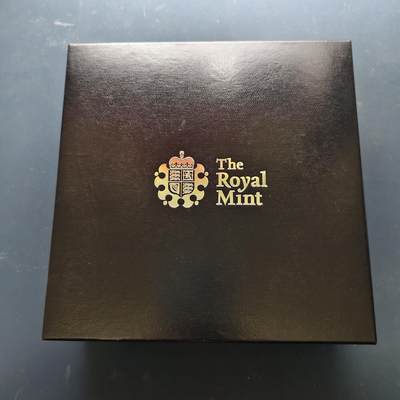 【全场包邮】纯粹捡漏拍509场 - 【5盎司】英国2012年10镑伦敦奥运会精制5盎司纪念银币-盒证全