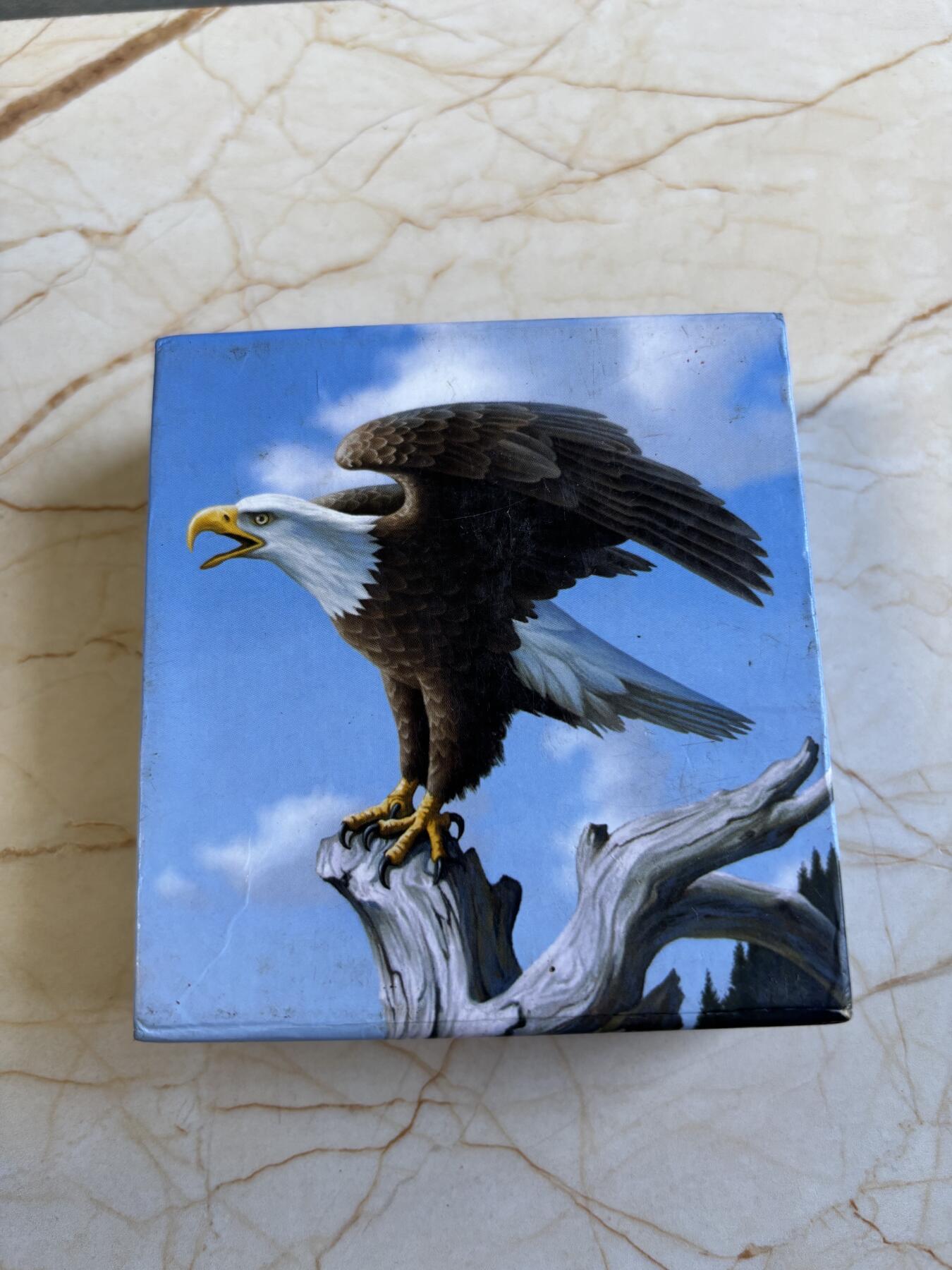 第192期拍卖 加拿大2014年100换100加元系列白头鹰1盎司银币，9999银，发行50000枚