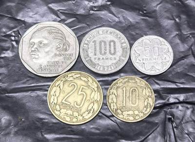 北京马甸外国币专卖第148期，外国币，中国早期纪念币专场，陆续上拍，欢迎关注 - 中非（喀麦隆）