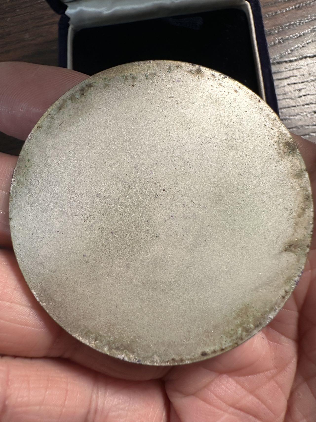 蒂克钱币-第59场 日本企业章 徽章拍卖 神奈川县 消防纪念章 56mm 87g