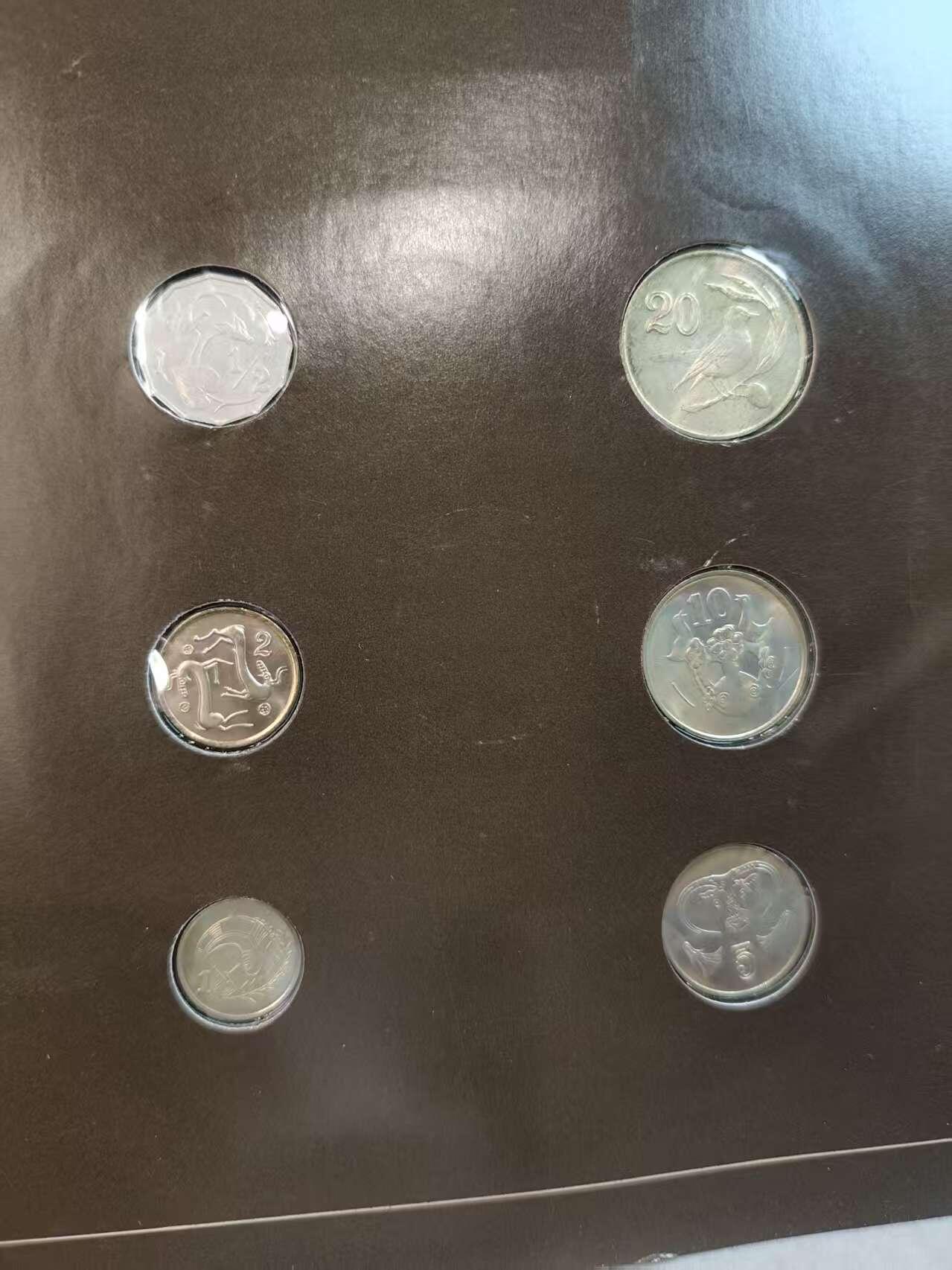 G&W世界散币，银币处理专场（第45场） 富兰克林-塞浦路斯6枚套