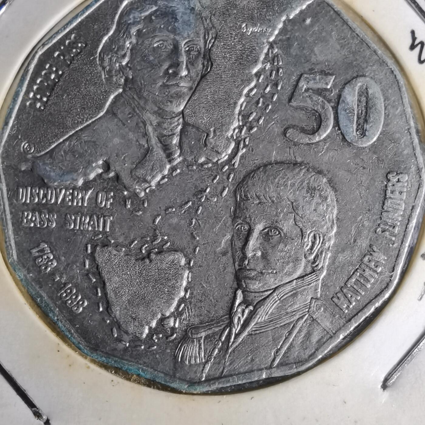 沼泽如烟--第1012场 澳大利亚1998年50分纪念币