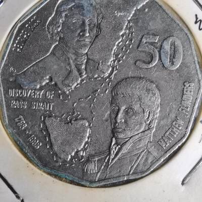 沼泽如烟--第1012场 - 澳大利亚1998年50分纪念币