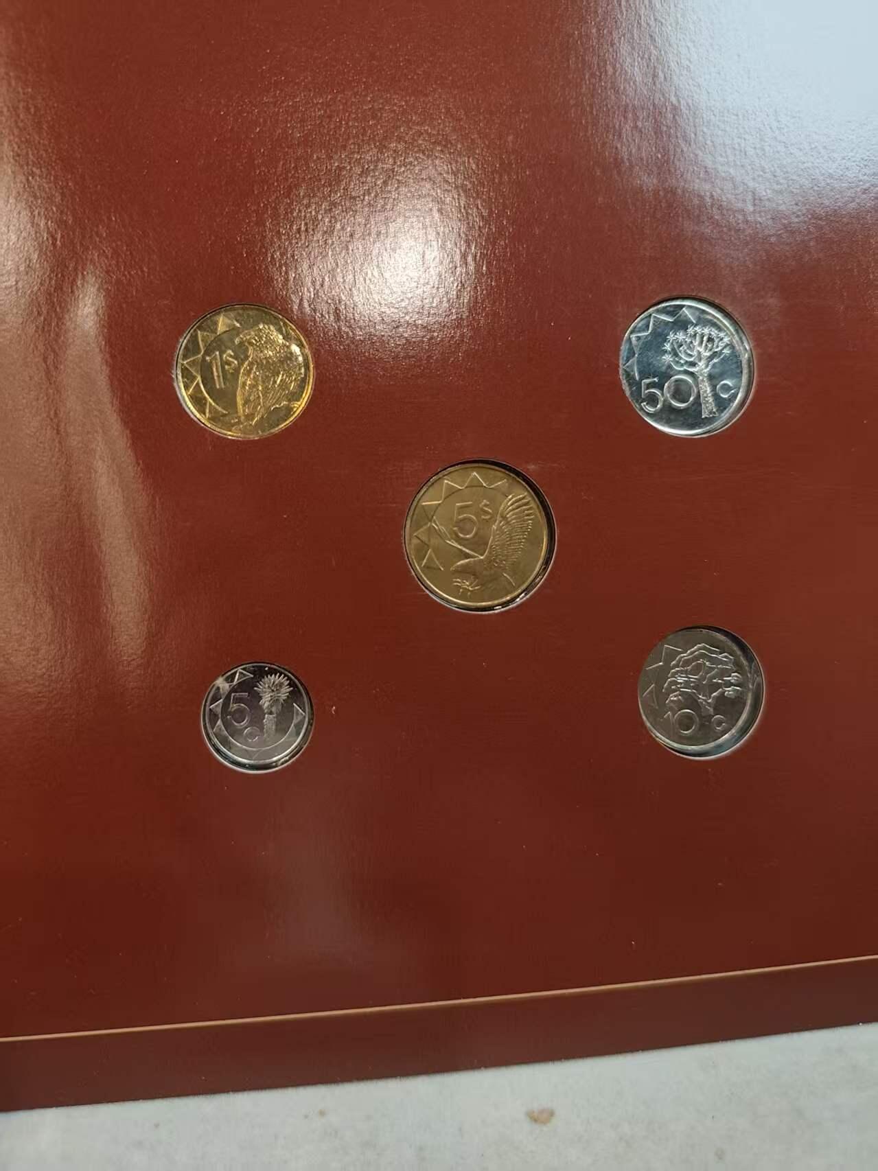 G&W世界散币，银币处理专场（第45场） 富兰克林-纳米比亚5枚套