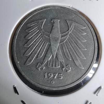 沼泽如烟--第1012场 - 德国1975年5马克