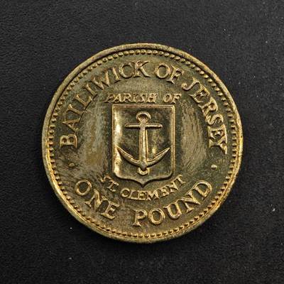 【淘币小摊】实时拍第八百七十六拍   散币场    每周一统一发货 - 泽西岛1985年圣克莱门教区1镑铜币