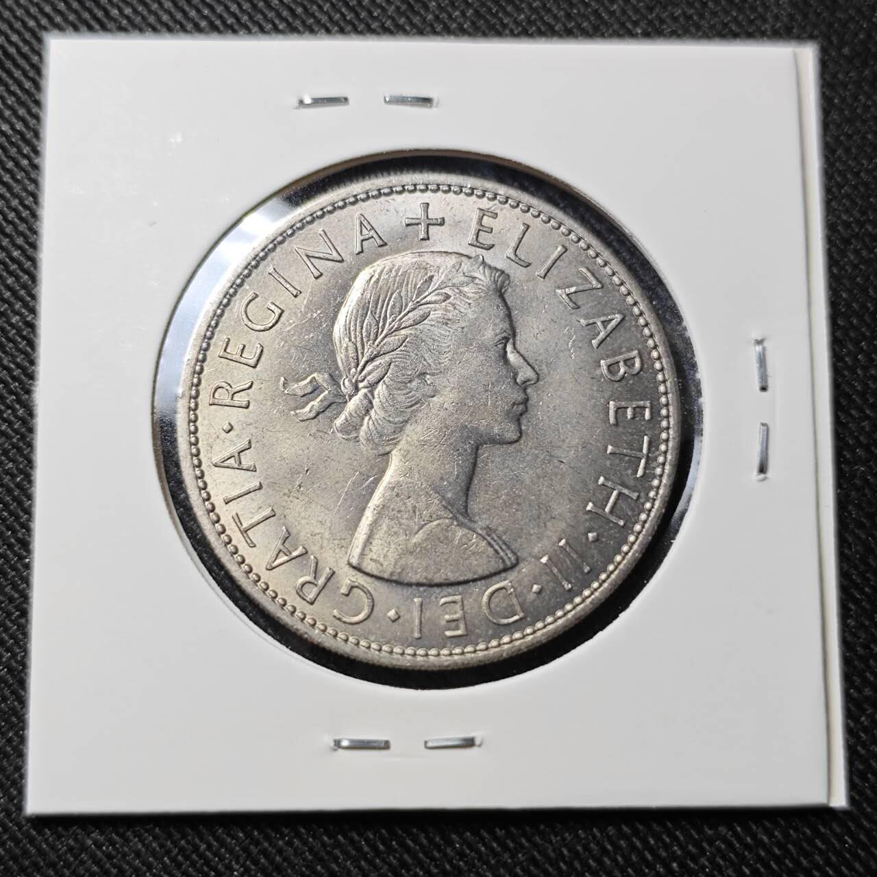 KK钱币收藏小铺   套币 批量/好品散币专场 2月预留时间 周末发货  1967英国半克朗 好品