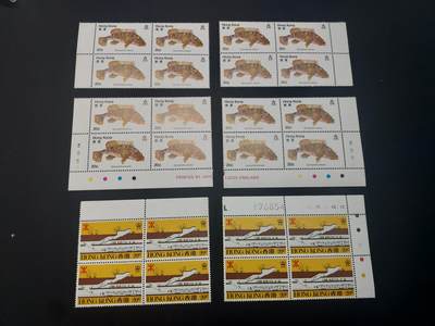 博彦收藏   3月11日 8点邮票专场 全场包邮 - 香港 纪念票散票24枚 有黄上品