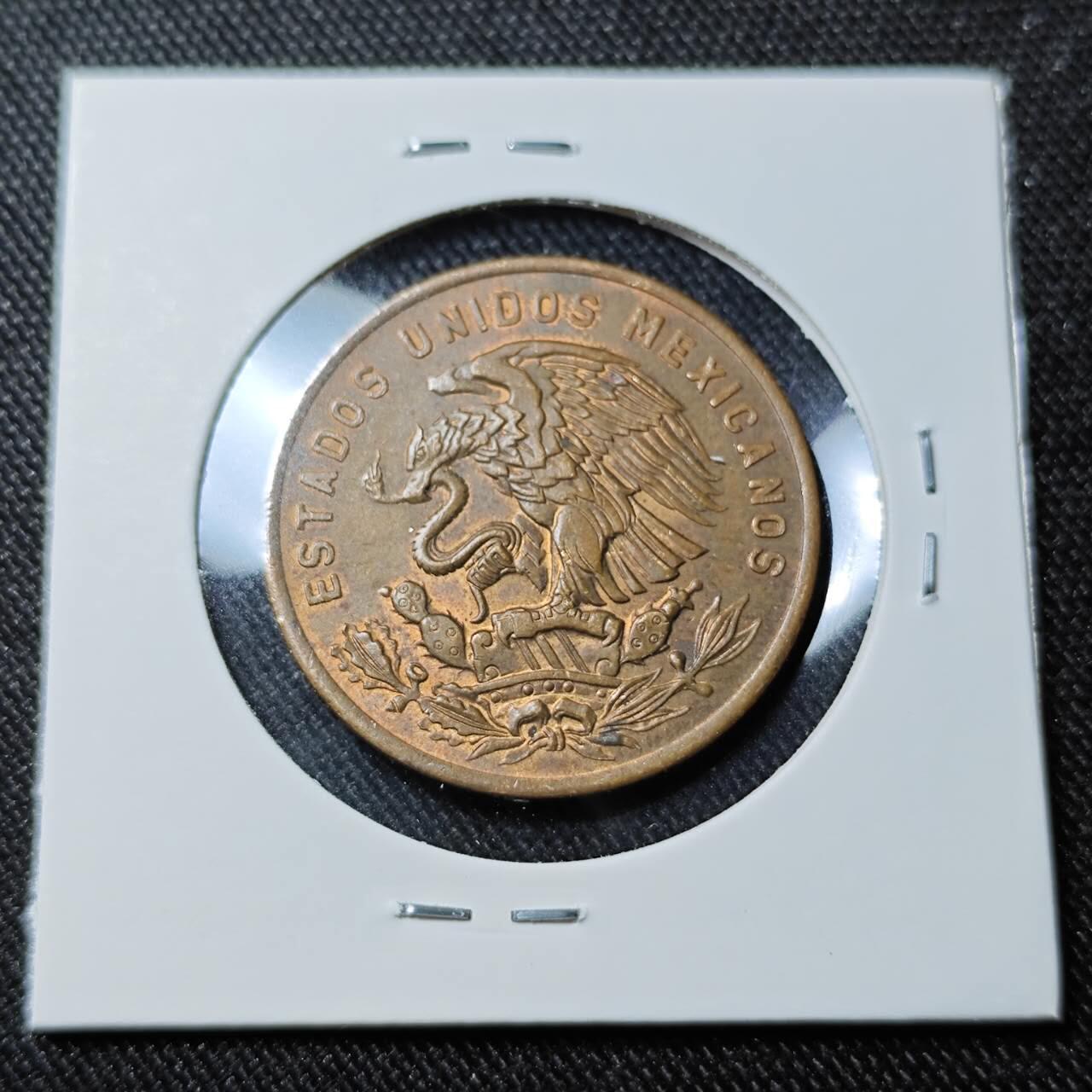 KK钱币收藏小铺   套币 批量/好品散币专场 2月预留时间 周末发货  1960墨西哥20分铜币