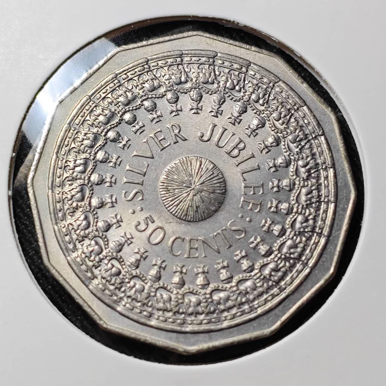 KK钱币收藏小铺   套币 批量/好品散币专场 2月预留时间 周末发货   澳大利亚50分纪念币