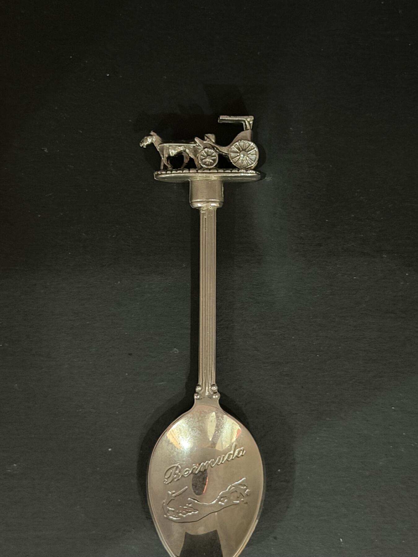 海外回流精品专场（五） 法国回流镀银勺子（尺寸：10cm）