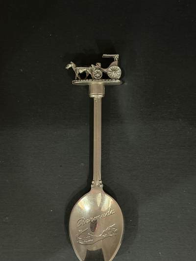 海外回流精品专场（五） - 法国回流镀银勺子（尺寸：10cm）