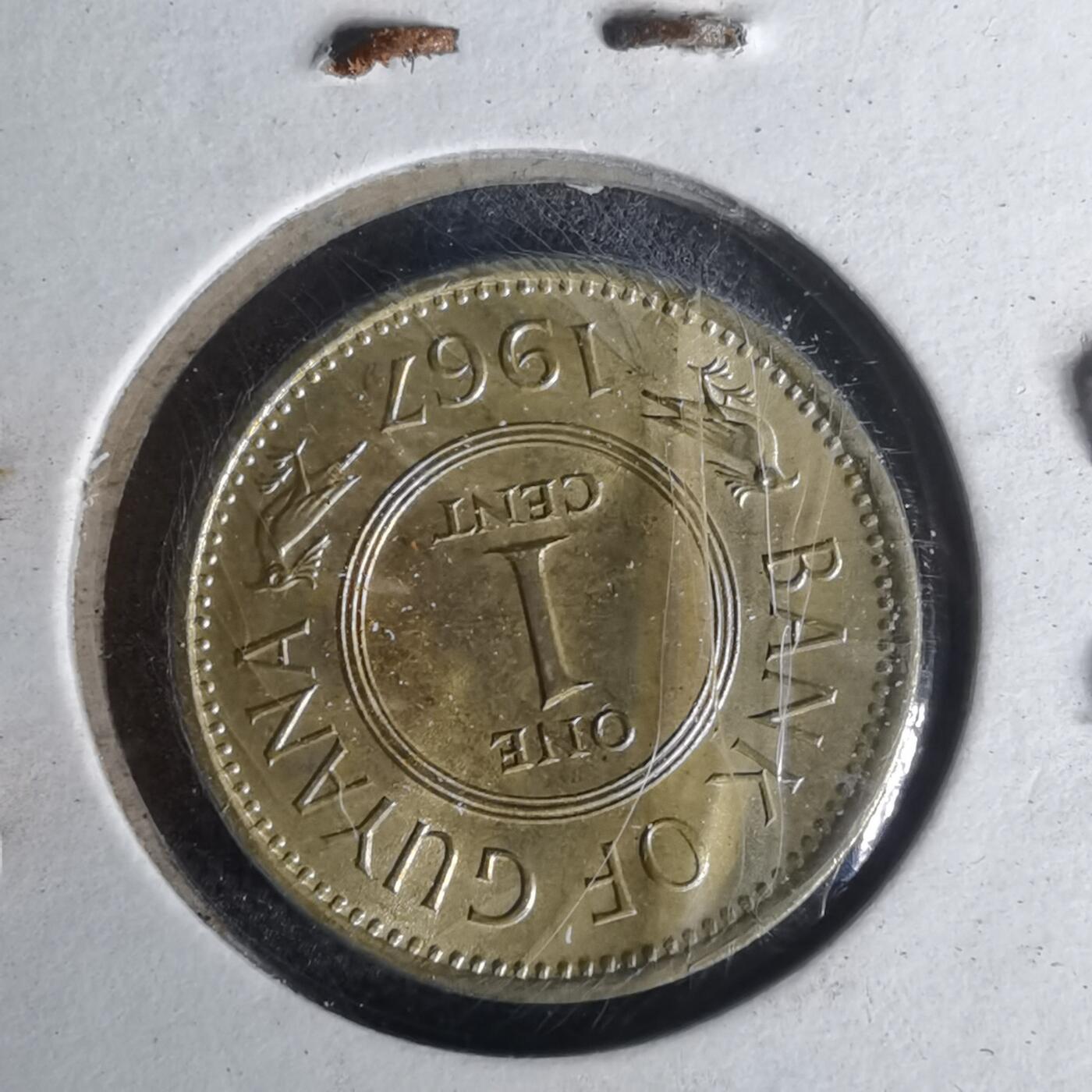 沼泽如烟--第1012场 圭亚那1967年一分