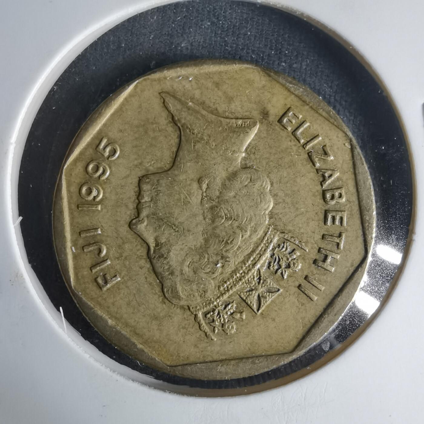 沼泽如烟--第1013场 斐济1995年一元