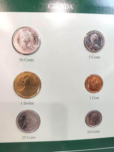 G&W世界散币，银币处理专场（第45场） - 富兰克林-加拿大6枚套