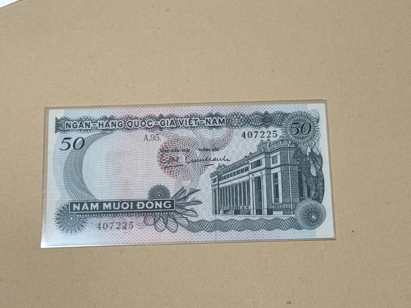 韵星假日钱币拍卖第2期 -- Rimey Holidays Coins & Banknotes Auction 2 南越1970年50盾 UNC