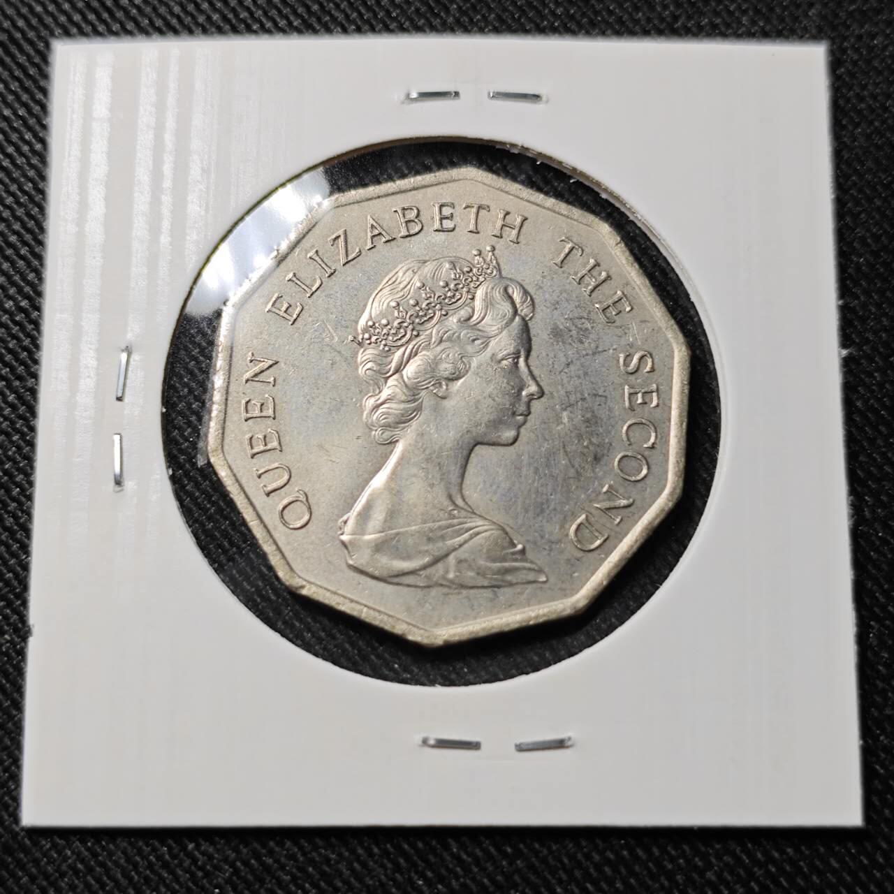 KK钱币收藏小铺   套币 批量/好品散币专场 2月预留时间 周末发货  1978香港女王大五元 特年