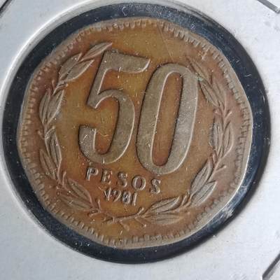 沼泽如烟--第1012场 - 智利1981年50比索