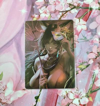 满赠PR！！龙虎卡牌-七七场（满200元包邮，无佣金，每周六结拍，欢迎送拍） - 磨砂彩闪 满赠卡 绝美狐妖