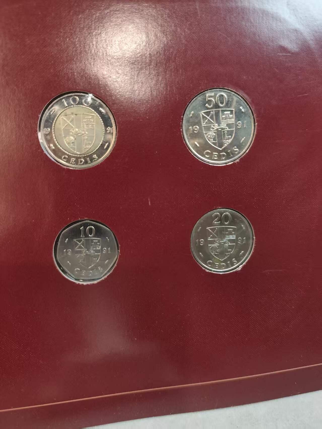 G&W世界散币，银币处理专场（第45场） 富兰克林-加纳4枚套