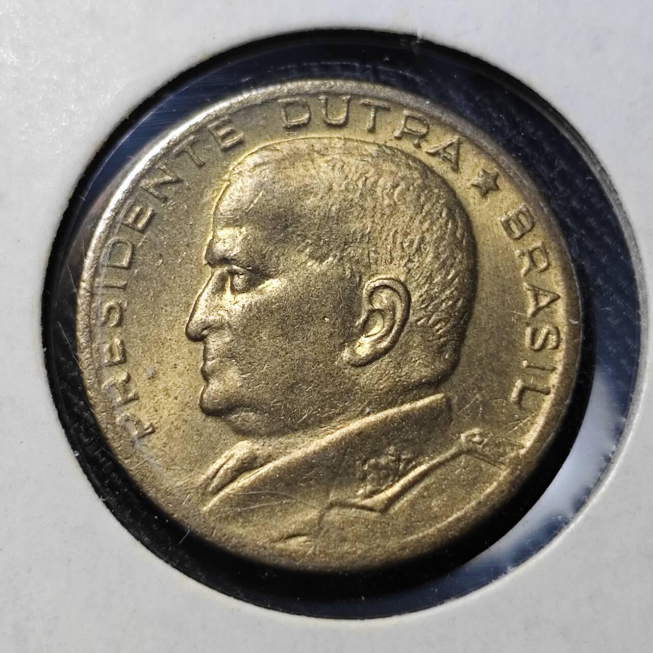 KK钱币收藏小铺   套币 批量/好品散币专场 2月预留时间 周末发货  1955巴西50分铜币