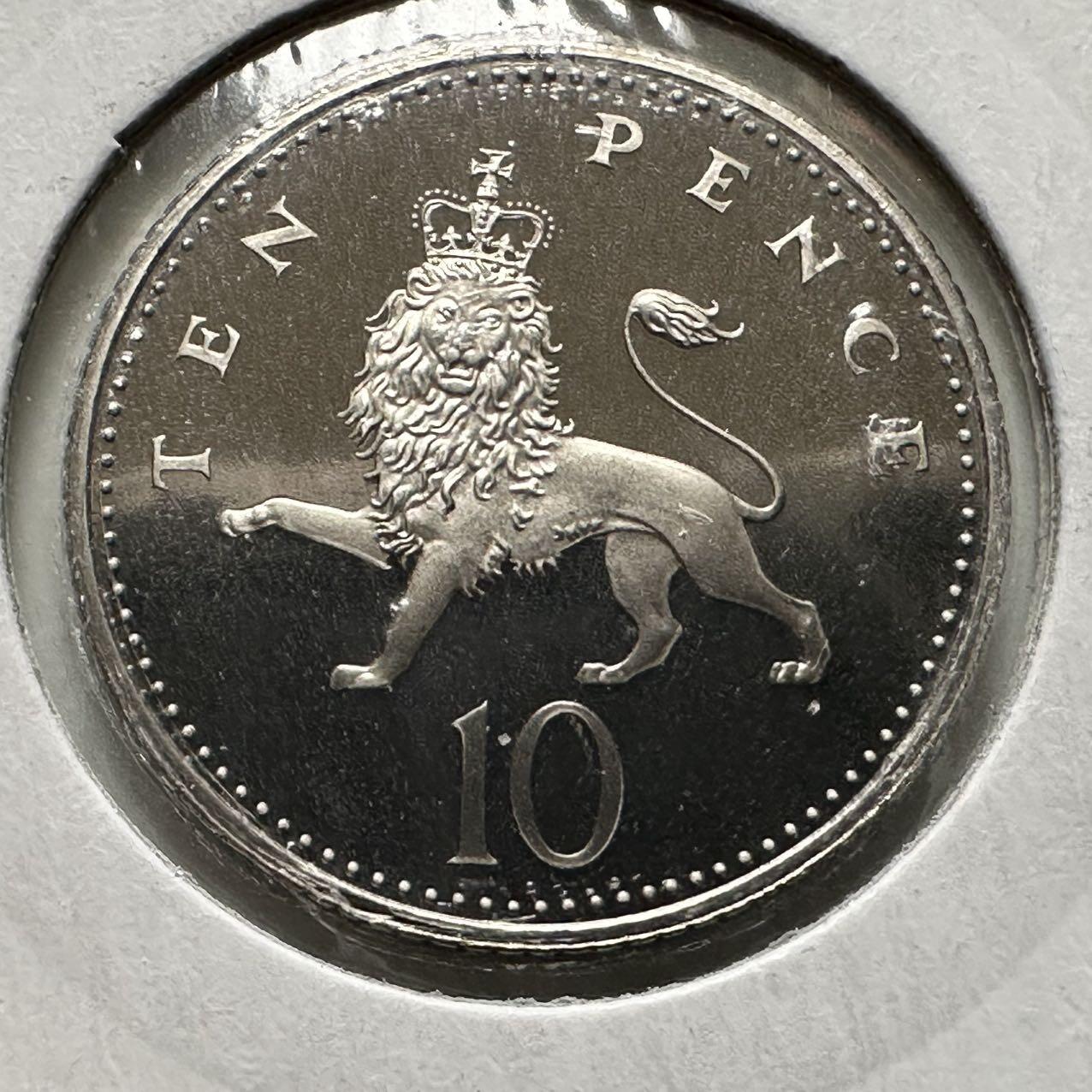 🌹外币初藏🌹🐯2026年第24场  每周二四六晚8️⃣点 接代拍 英国1997年10便士 精制币 c