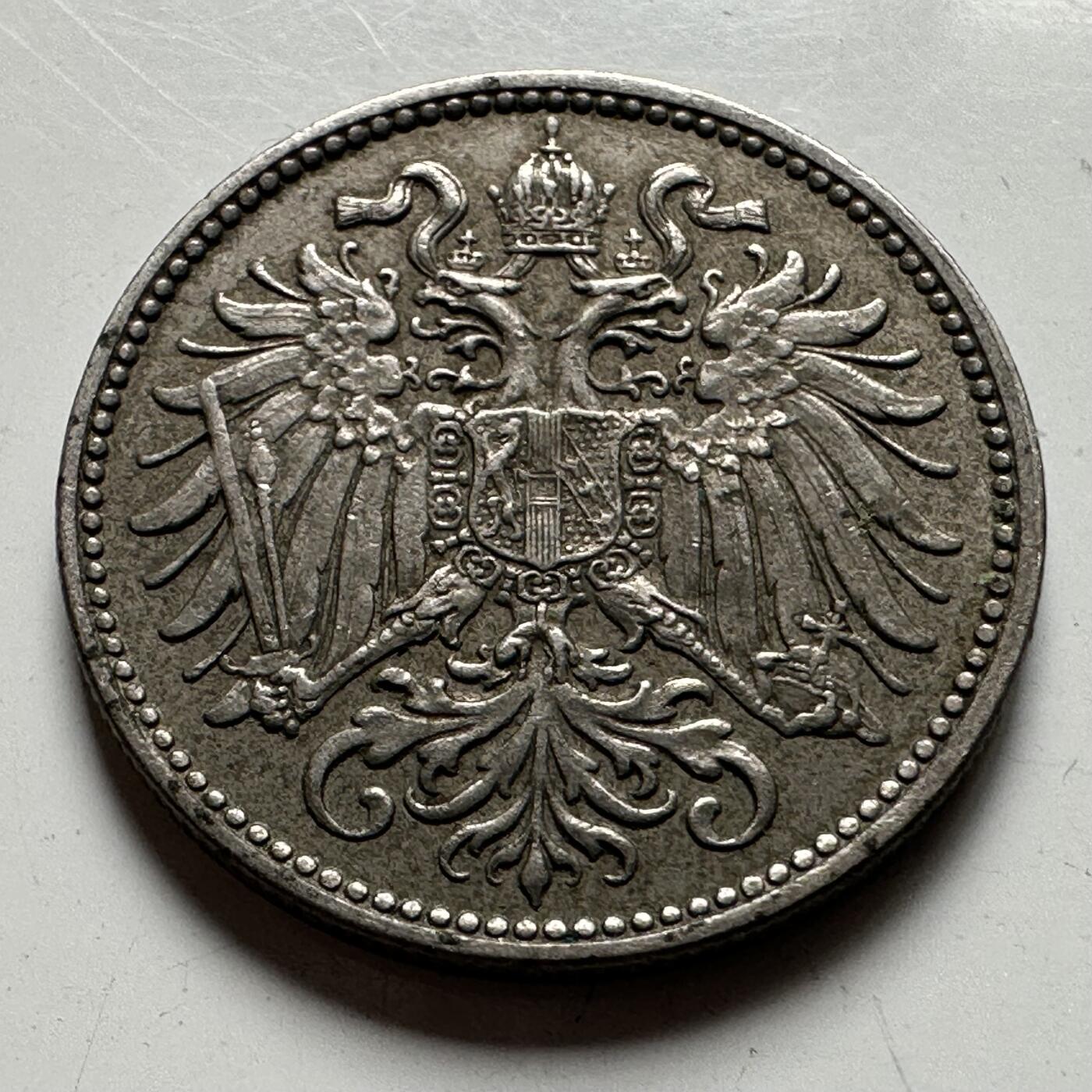 🌹外币初藏🌹🐯2026年第24场  每周二四六晚8️⃣点 接代拍 奥匈帝国 1895年 10赫勒 