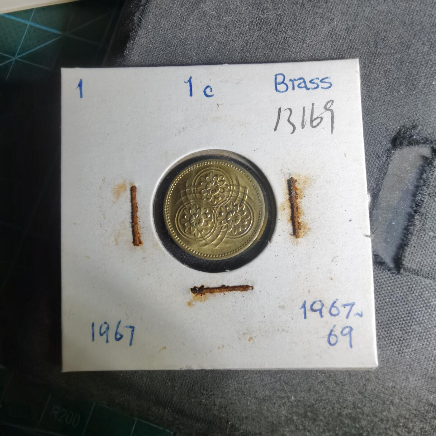 沼泽如烟--第1012场 圭亚那1967年一分