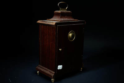 上海都达杂项专场四十八【全场包邮】  老式五音提梁座钟92-2