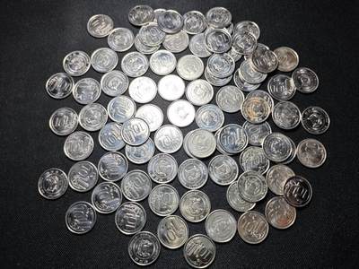 KK钱币收藏小铺   套币 批量/好品散币专场 2月预留时间 周末发货 -  新加坡20分一组85枚 面值17新加坡元