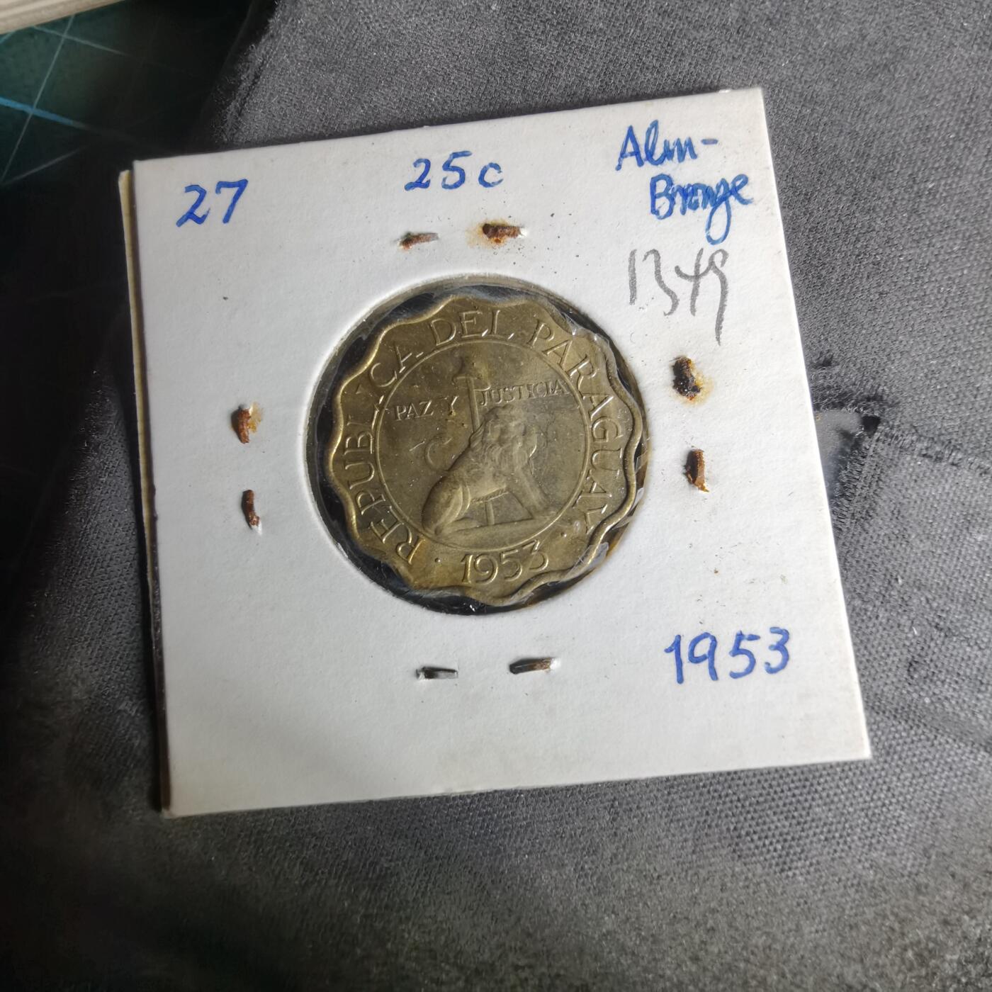 沼泽如烟--第1012场 巴拉圭1953年25分