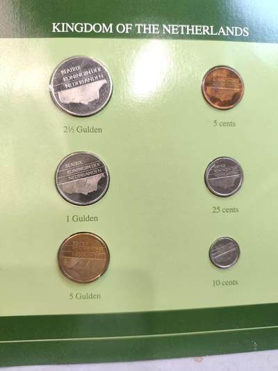 G&W世界散币，银币处理专场（第45场） - 富兰克林-荷兰6枚套