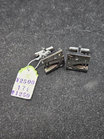 0元起拍勋章 第337期 咸鱼国勋章拍卖专场 3月8日（周日）下午6：00开始 - 日本中古袖扣一对