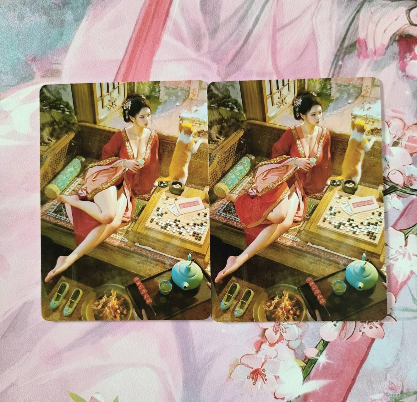 满赠PR！！龙虎卡牌-七七场（满200元包邮，无佣金，每周六结拍，欢迎送拍） 幻彩2张 燎原 刷子 人间传 梁红玉一对