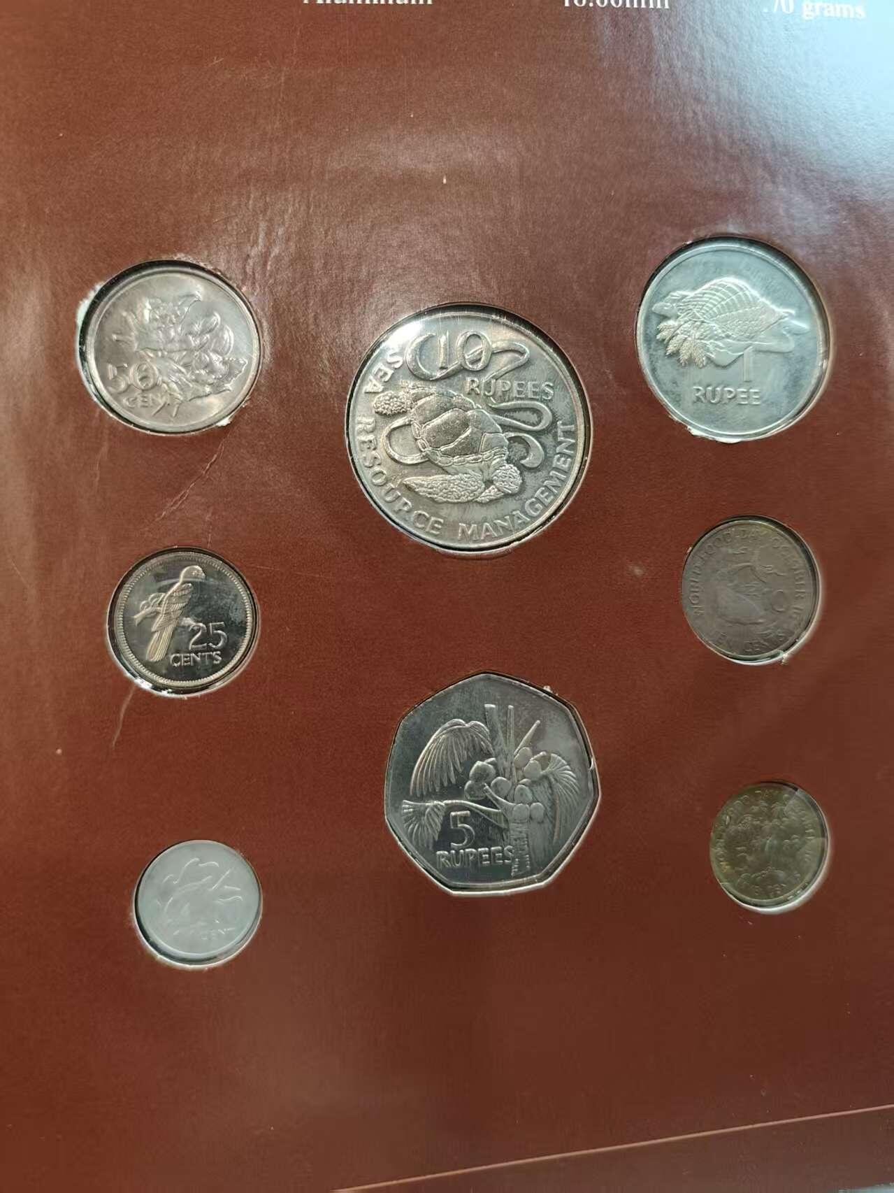 G&W世界散币，银币处理专场（第45场） 富兰克林-塞舌尔8枚套