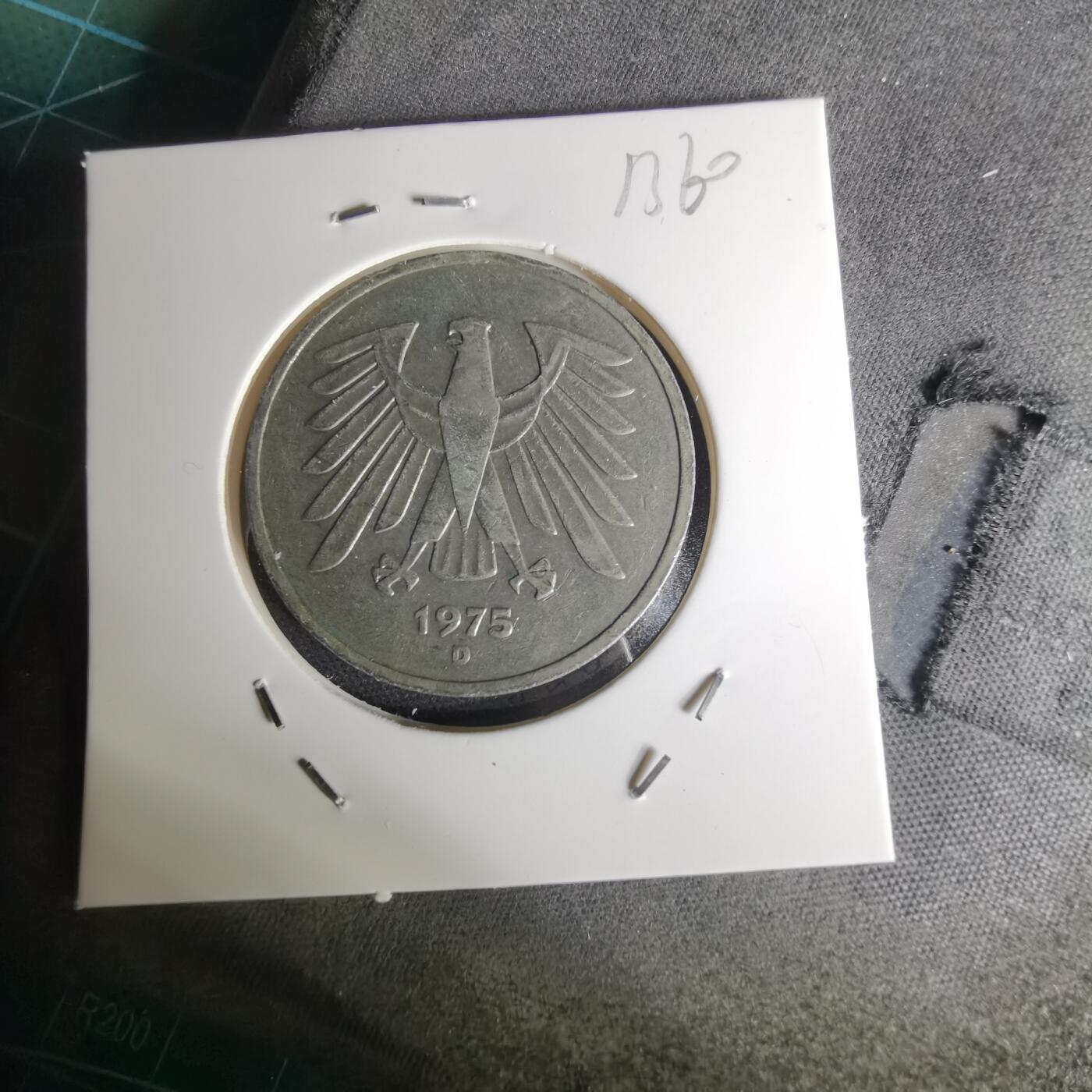 沼泽如烟--第1012场 德国1975年5马克