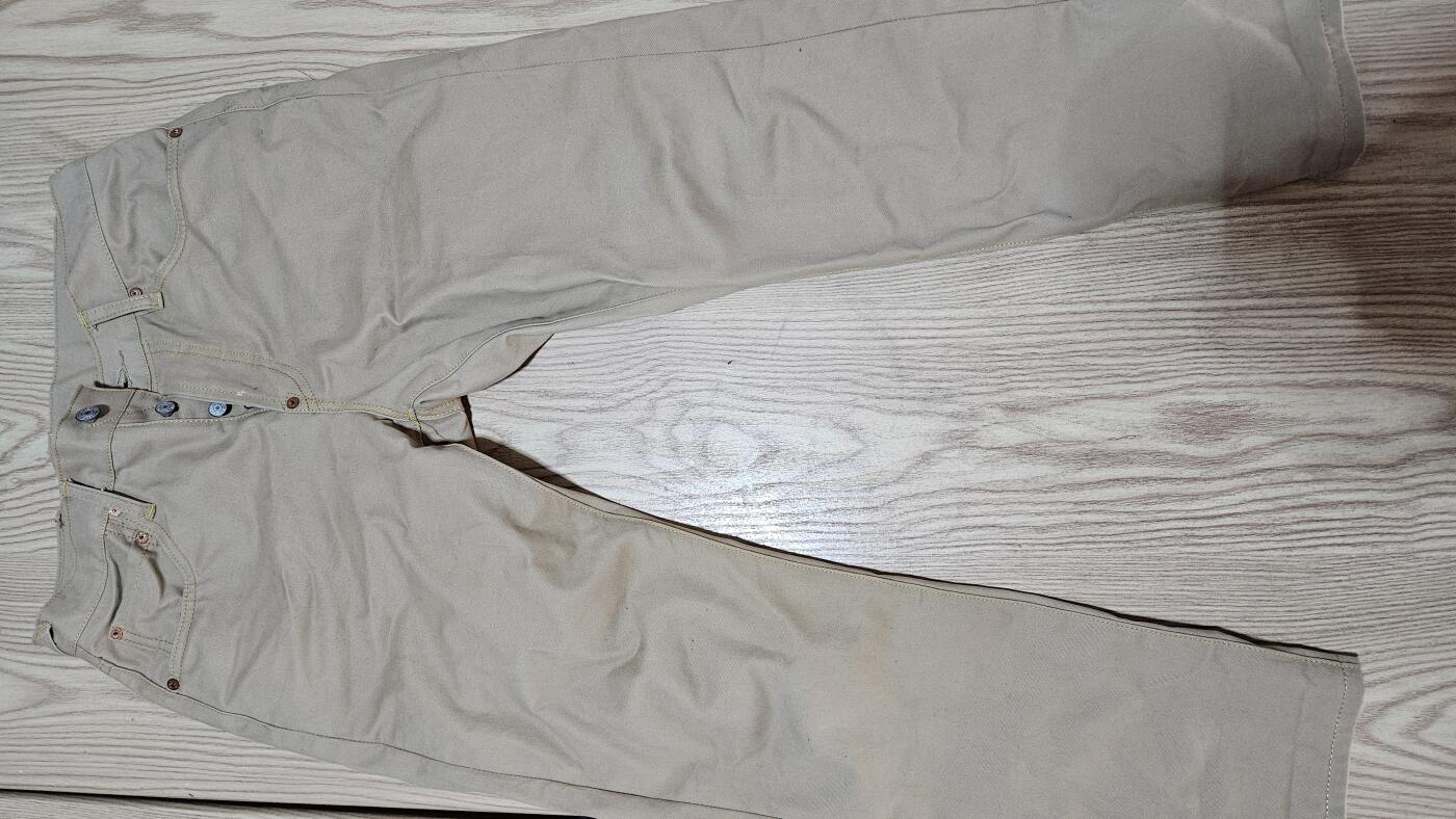 0元起拍勋章 第337期 咸鱼国勋章拍卖专场 3月8日（周日）下午6：00开始 中古直裤 腰围80 裤长96