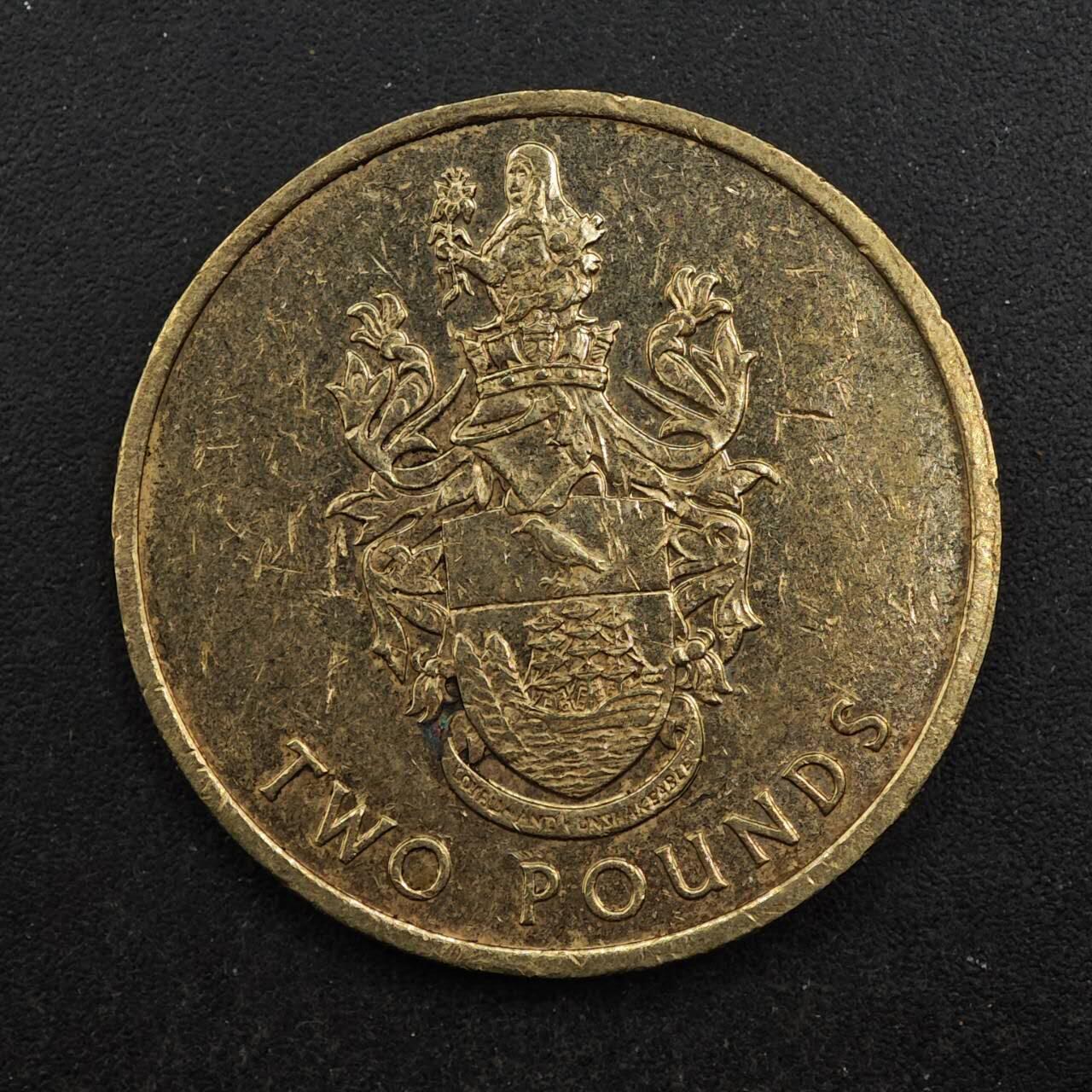 【淘币小摊】实时拍第八百七十六拍   散币场    每周一统一发货 圣赫勒拿2002年2镑铜币