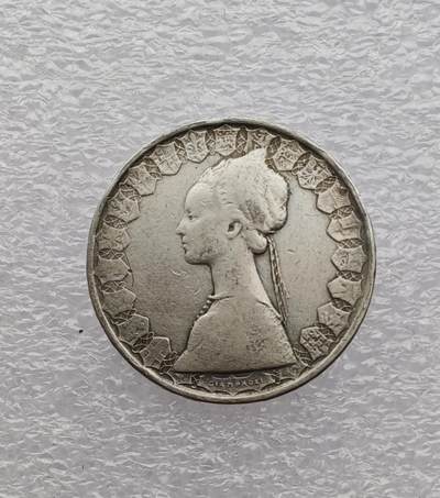 瓶子🏺第231期拍卖会 -  1960年意大利共和国500里拉（L.500）银币  83.5%银