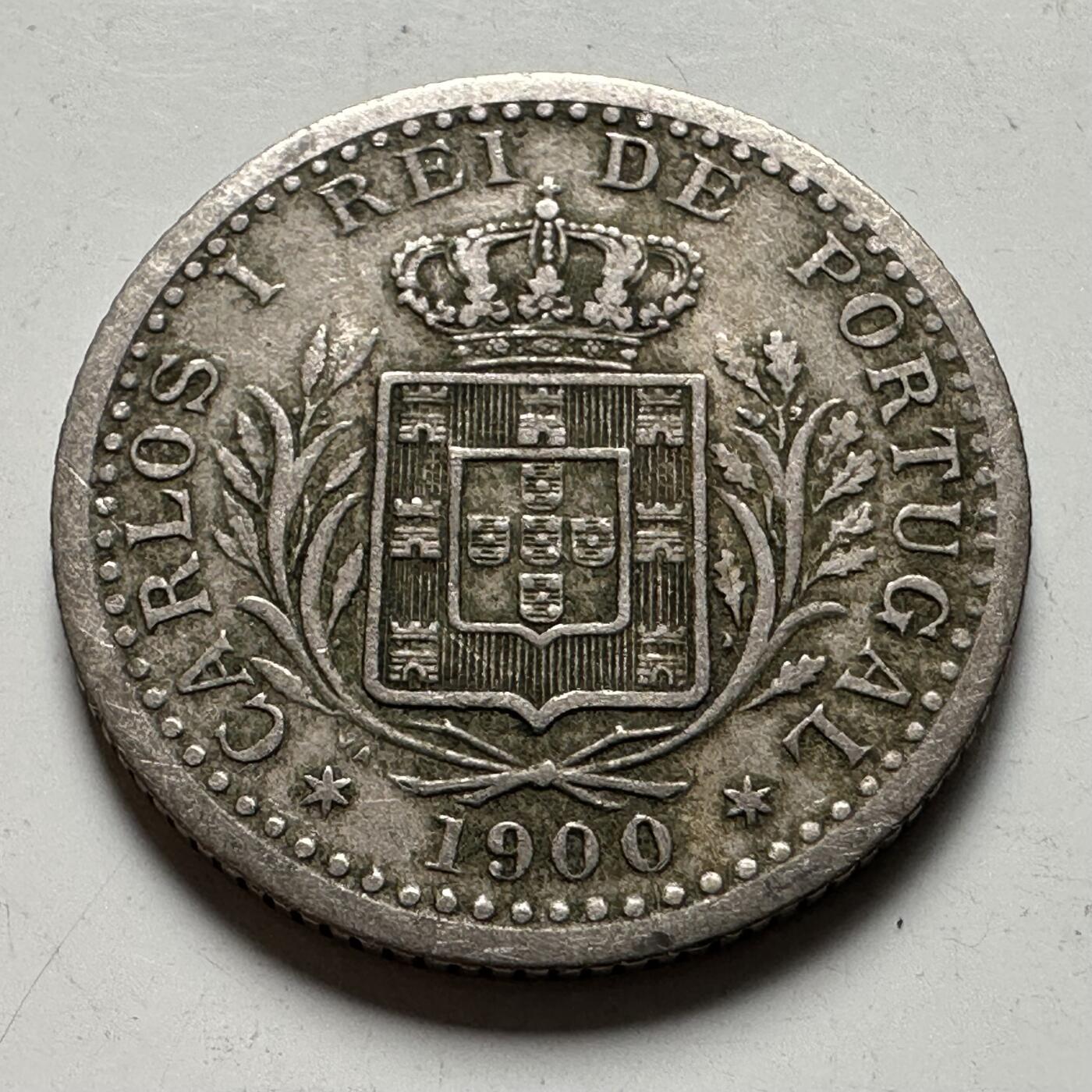 🌹外币初藏🌹🐯2026年第24场  每周二四六晚8️⃣点 接代拍 葡萄牙1900年100瑞斯 b