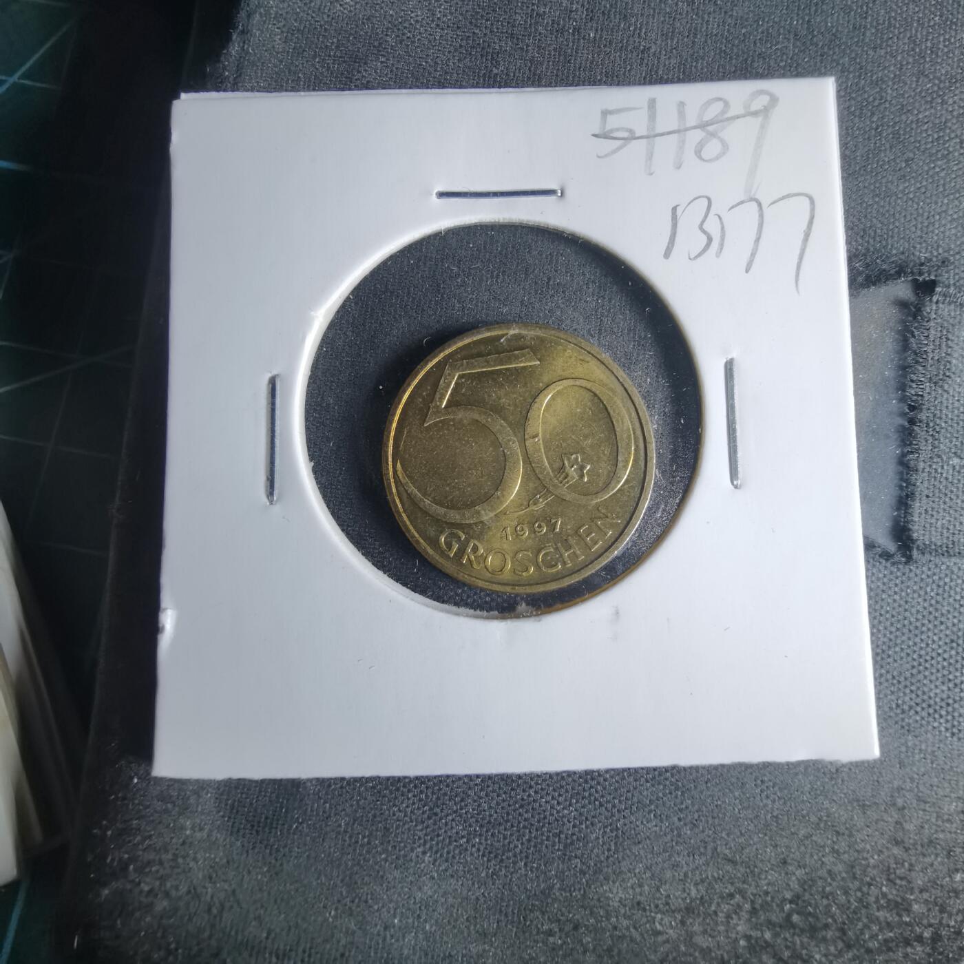 沼泽如烟--第1013场 奥地利1997年50格罗申