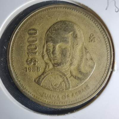 沼泽如烟--第1013场 - 墨西哥1988年1000比索