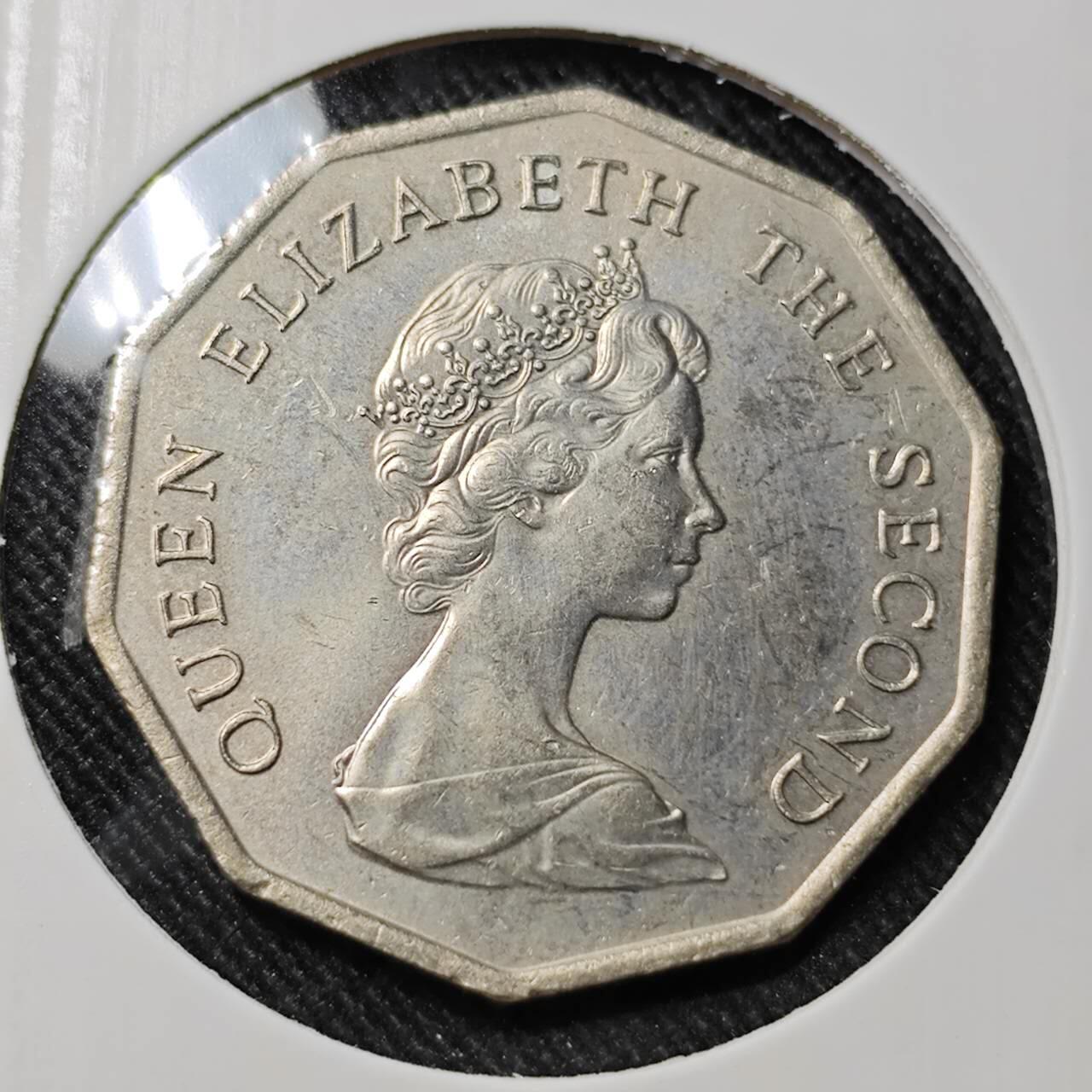 KK钱币收藏小铺   套币 批量/好品散币专场 2月预留时间 周末发货  1978香港女王大五元 特年