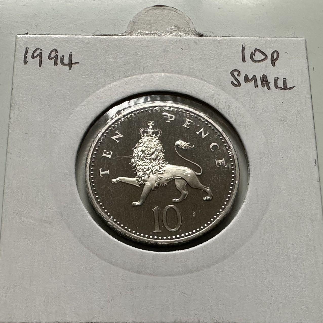 🌹外币初藏🌹🐯2026年第24场  每周二四六晚8️⃣点 接代拍 英国1994年10便士 精制币 a